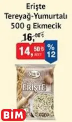 EKMECİK ERİŞTE TEREYAĞ-YUMURTALI EKMECİK ERİŞTE TEREYAĞ-YUMURTALI